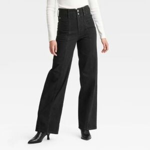 Universal Thread Charcoal Wide Leg Jeans